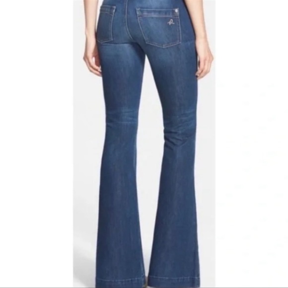 DL1961 Joy High Rise Flare Denim Jeans size 30 - Picture 14 of 14